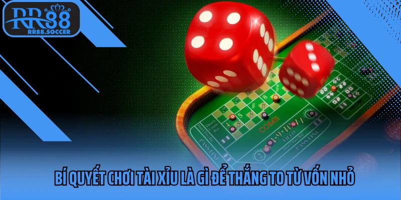 Bí quyết chơi tài xỉu là gì để thắng to từ vốn nhỏ