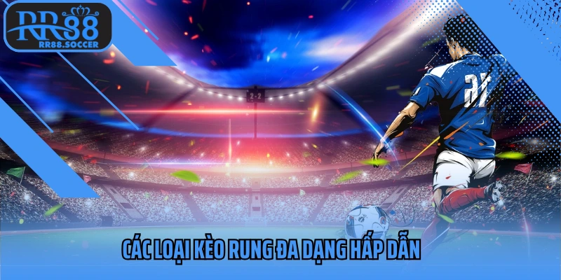 Các loại kèo rung đa dạng hấp dẫn