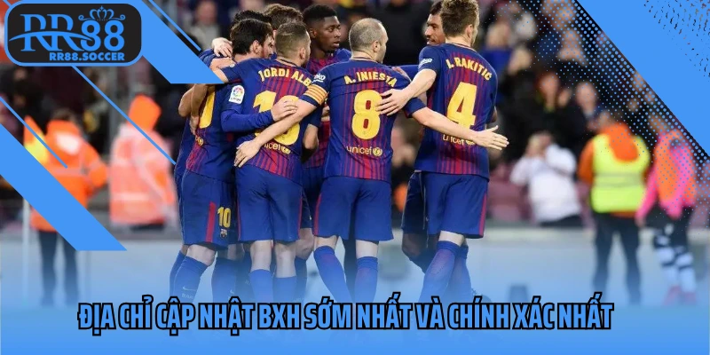 Địa chỉ cập nhật BXH sớm nhất và chính xác nhất
