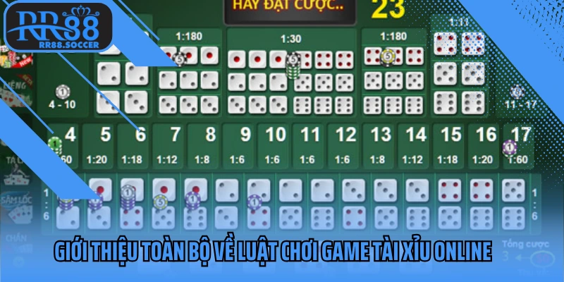 Giới thiệu toàn bộ về luật chơi game Tài Xỉu online